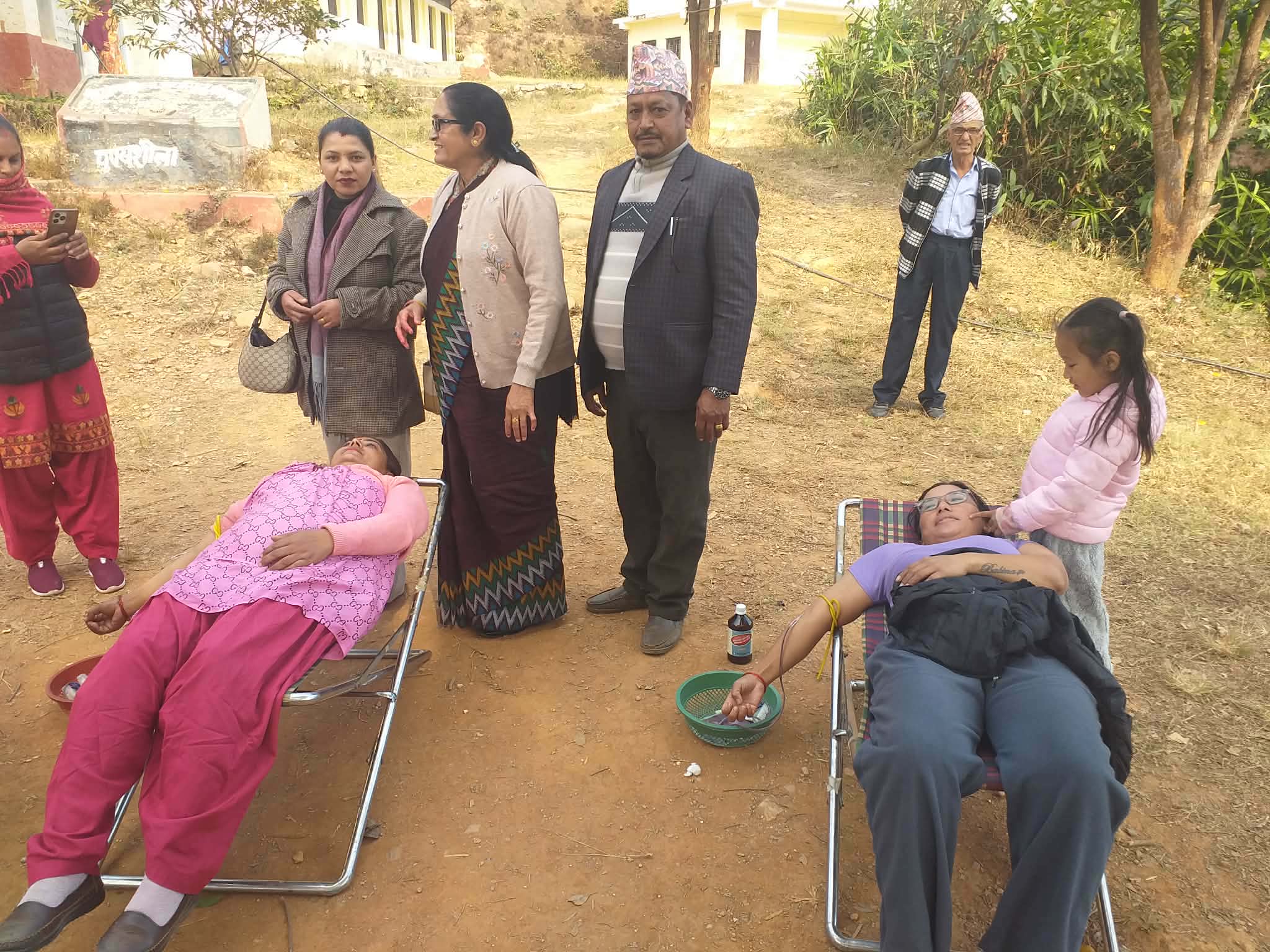 खुल्ला रक्तदान कार्यक्रममा १९ युनिट रगत संकलन 