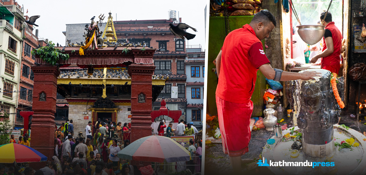 सानो पशुपतिमा साउने सोमबार [तस्बिरहरू]