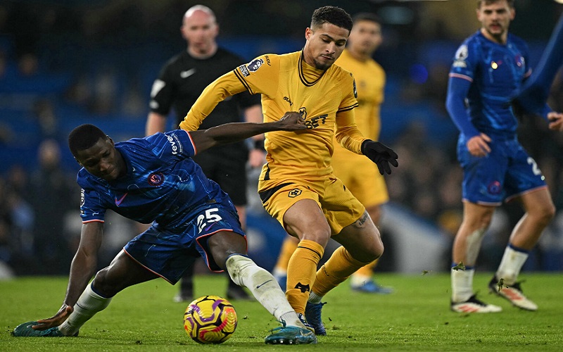 इंग्लिस प्रिमियर लिगमा उल्भ्सलाई हराउँदै चेल्सी चौथो स्थानमा उक्लियो