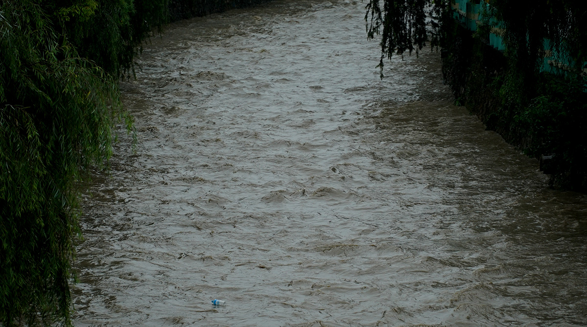 काठमाडौं उपत्यका भित्रका नदीहरुमा पानी बहाव उच्च