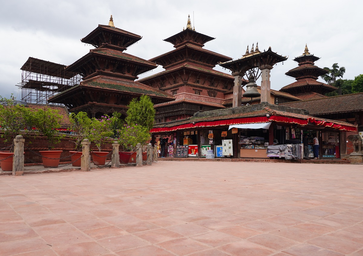 रैथाने इँटा बिछ्याएपछि पाटन दरबार क्षेत्र थप आकर्षक