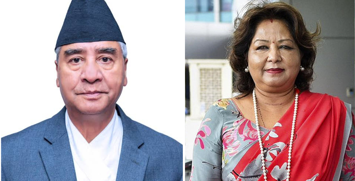 कांग्रेस सभापति देउवा दम्पती आज साँझ स्वदेश फर्किंदै 