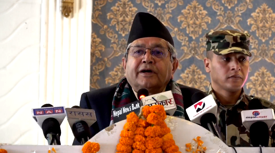 नेपालले जलवायु परिवर्तनको असर सहनु परिरहेको छ : सभामुख घिमिरे
