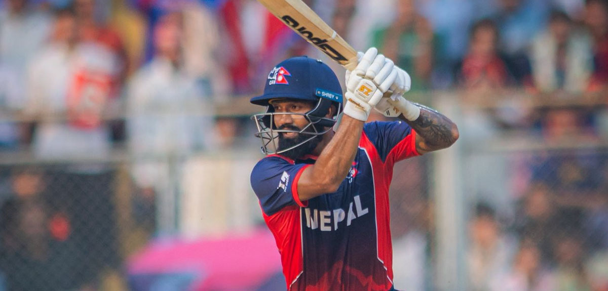 टि-२० विश्वकपमा अर्धशतक बनाउने दोस्रो खेलाडी बने दीपेन्द्र
