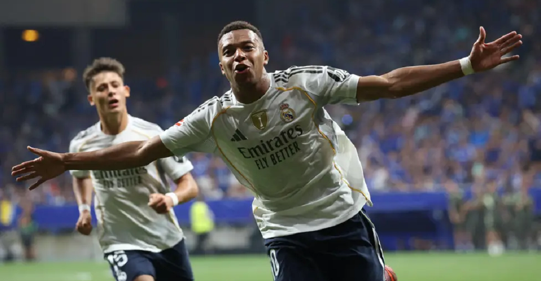 केलियन एमबाप्पेको २ गोलमा रियल ओभिडो ३-० ले पराजित