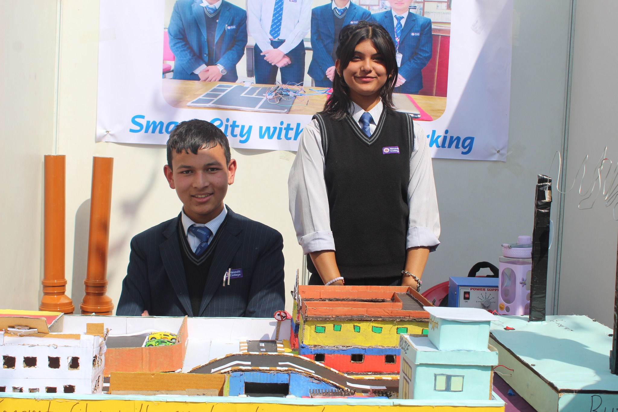 नवोदित कलेजमा साईन्स एण्ड रोवोटिक्स प्रदर्शनी हुने 