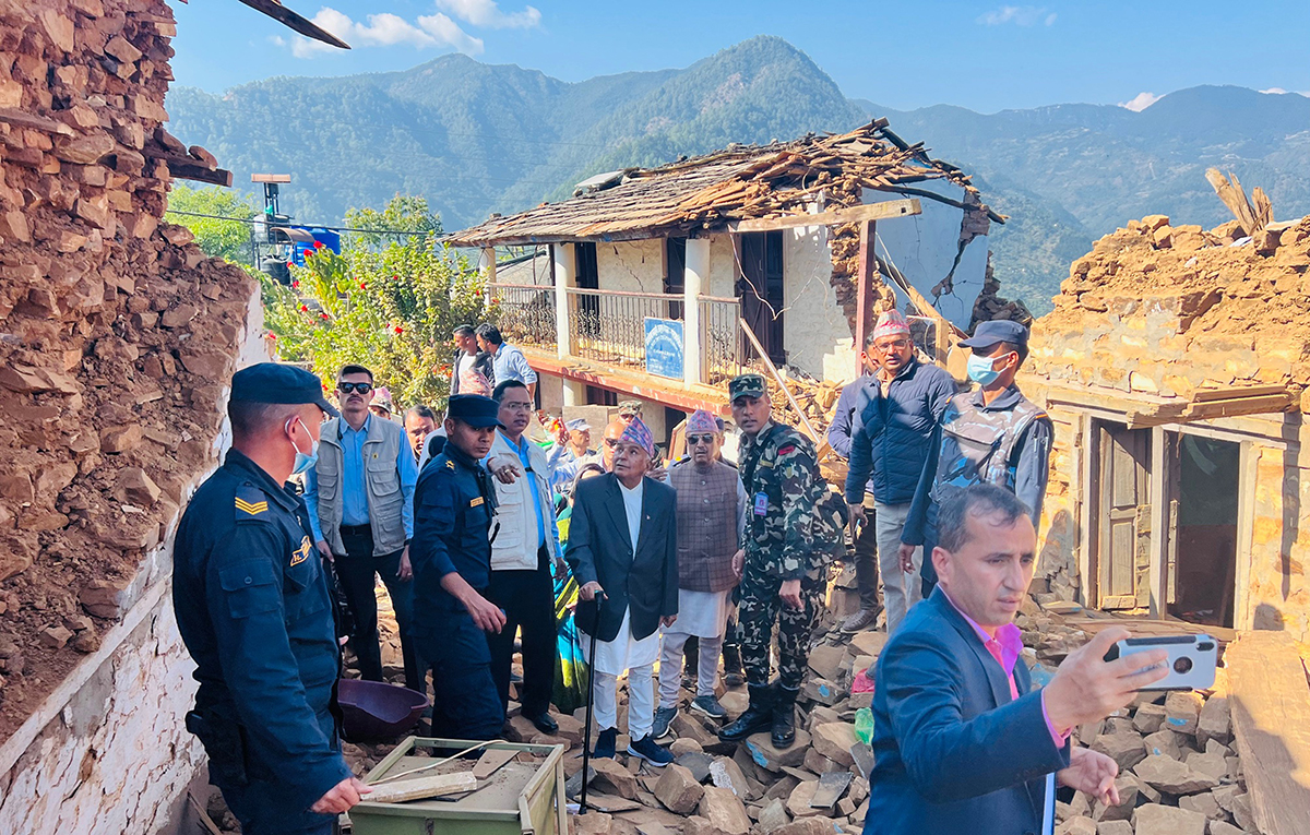 जाजरकोट भूकम्पका लाभग्राही ५९ हजार कायम