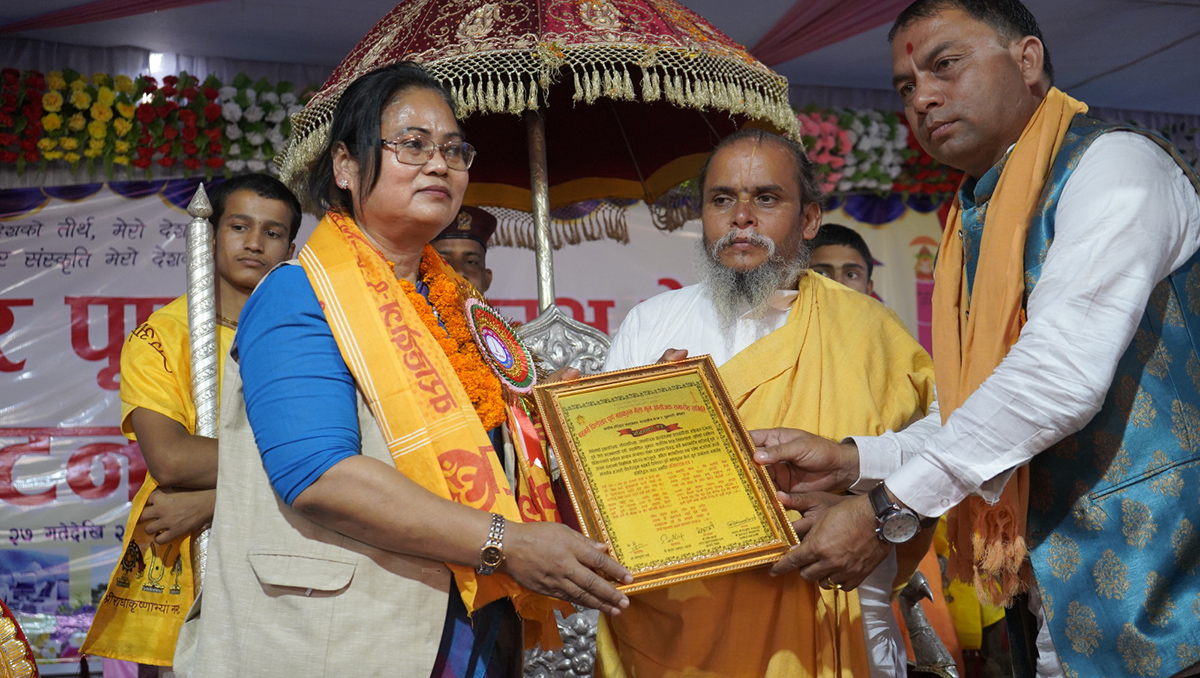 आध्यात्मिकताले समाजको शुद्धीकरण गर्छ : मन्त्री चौधरी