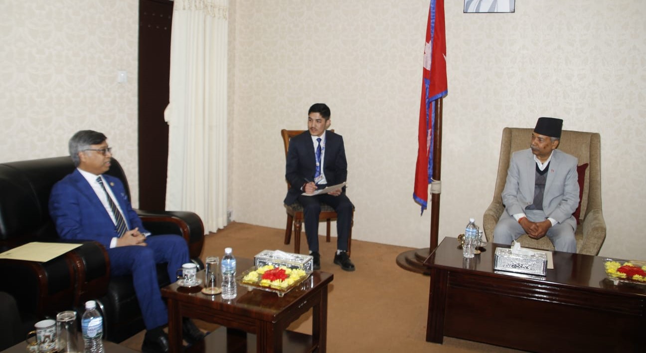 उपराष्ट्रपति यादव र सार्क महासचिवबीच भेट