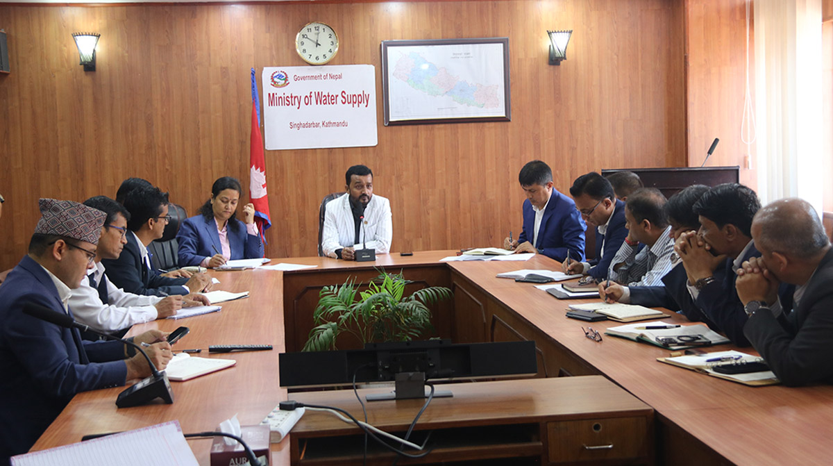 तराई–मधेसको खानेपानी समस्या समाधान गर्न जनशक्ति परिचालन गर्न निर्देशन