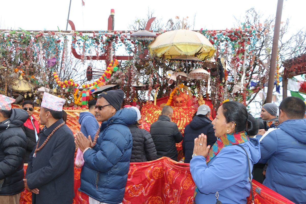 दुई लाख ३१ हजार भक्तजनले गरे पाथीभरा देवीको दर्शन