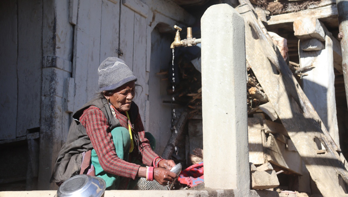 घरघरै खानेपानीका धारा पुगेपछि मुर्माबासीलाई सुविधा
