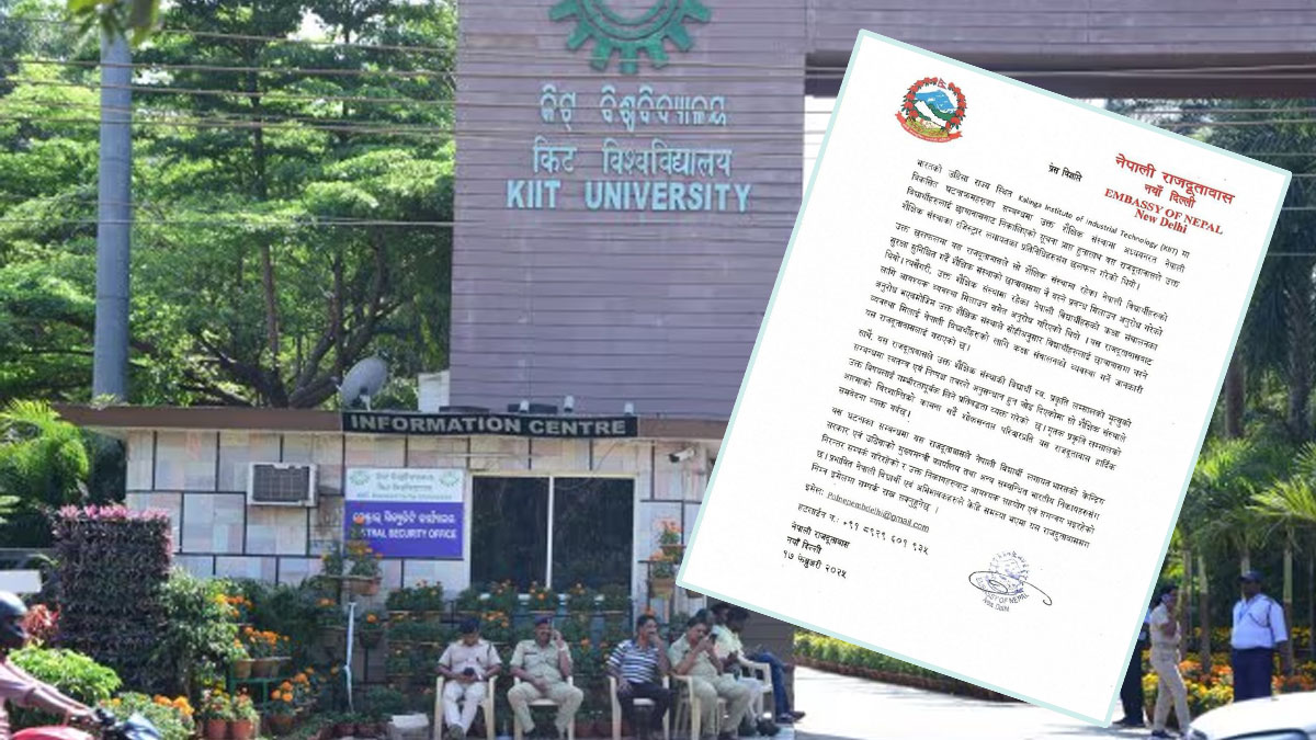 केआइआइटीमा नेपाली छात्राको मृत्यु भएपछिको घटनामा दूतावासले भन्यो- विद्यार्थीले छात्रावास छाड्नुपर्दैन
