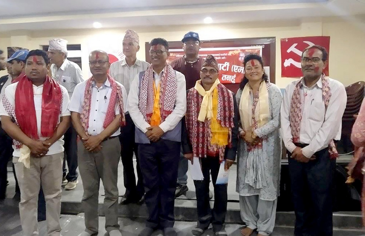 नेकपा एमाले तनहुँको अध्यक्षमा कँडेल विजयी