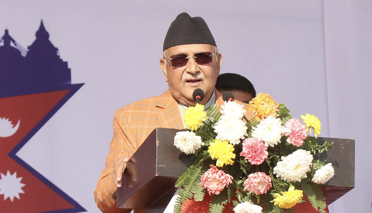 अब संसद्को गतिरोध अन्त्य गरेर अगाडि बढ्नुपर्छः अध्यक्ष ओली