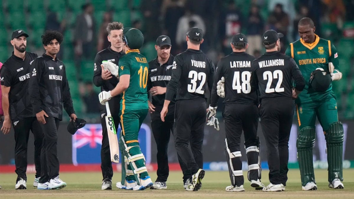 दक्षिण अफ्रिकालाई हराउँदै न्युजिल्यान्ड च्याम्पियन्स ट्रफीको फाइनलमा 