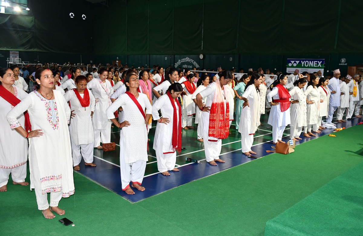 आज अन्तर्राष्ट्रिय योग दिवस मनाइँदै