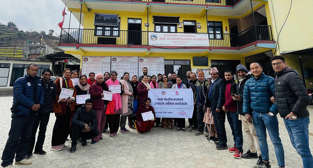 बेथानचोकमा मेलमिलापकर्ता उत्पादन तालिम