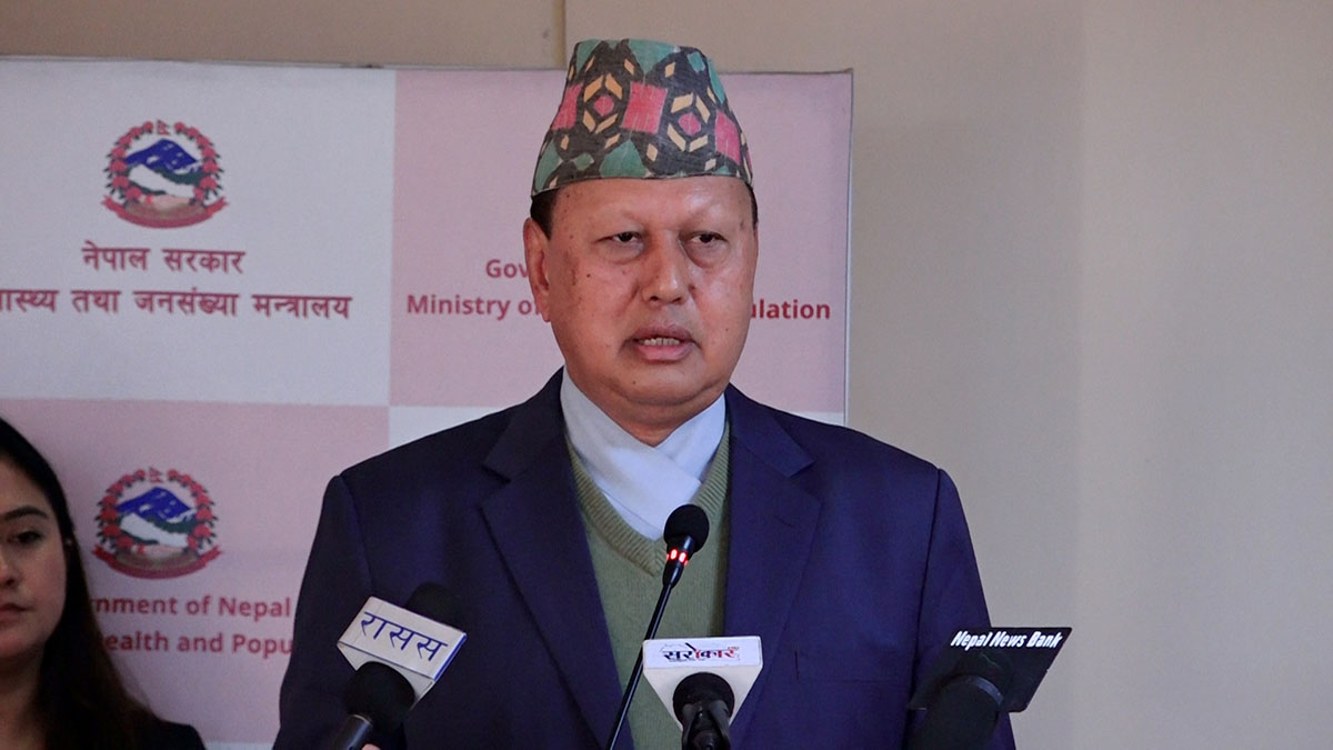स्वास्थ्य मन्त्रालयको बजेट कटौती गरिएकाले स्वास्थ्य क्षेत्रमा धेरै काम गर्न नसकिएको मन्त्री बस्नेतकाे गुनासो