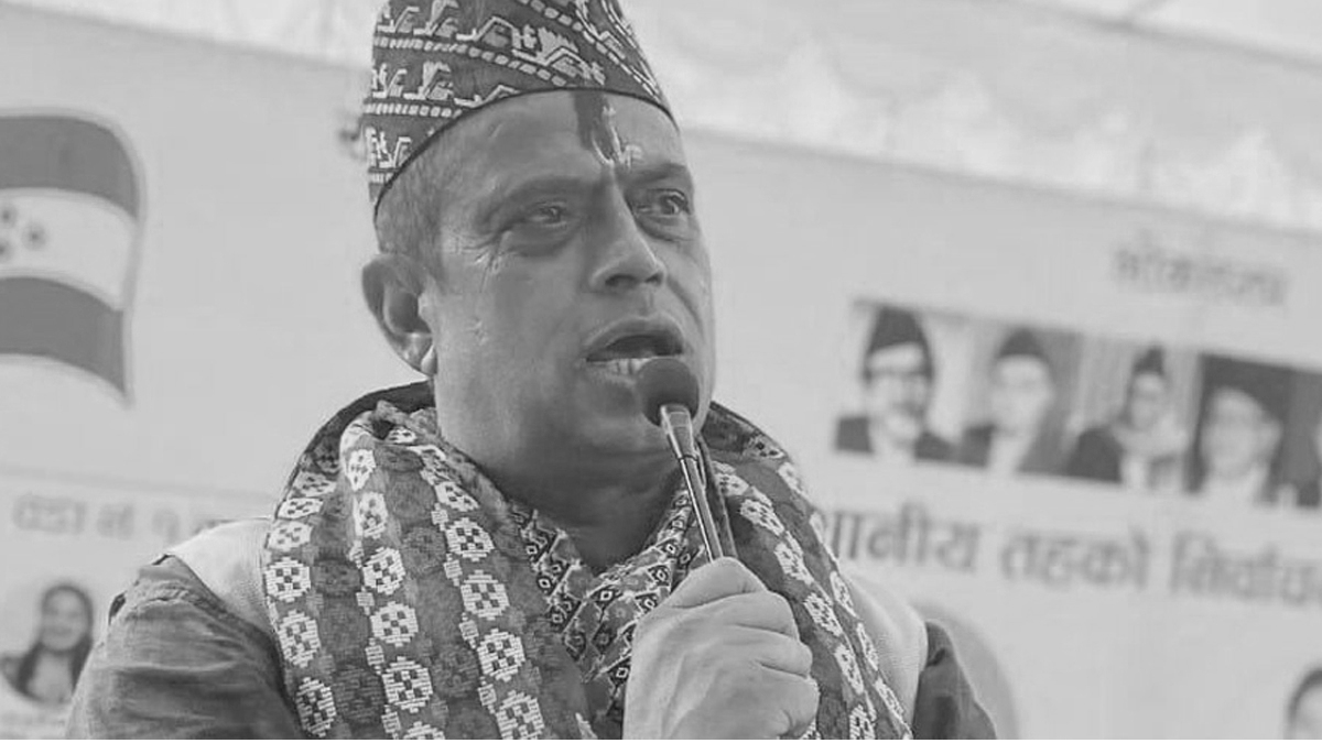 वडाध्यक्ष रिजालको मृत्यु निमोनियाबाट