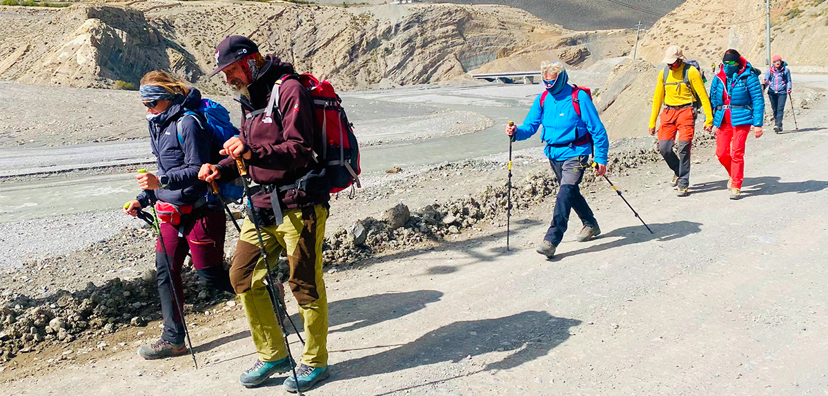 तीन महिनामा पन्ध्र हजार विदेशी पर्यटक पुगे मुस्ताङ