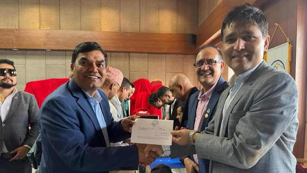 उपाध्यक्षमा डा. केशव पौडेलको उम्मेदवारी दर्ता, विभिन्न देशका प्रतिनिधिद्वारा साथको प्रतिबद्धता