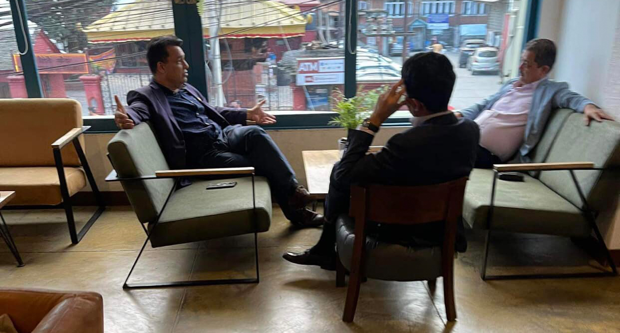 एनआरएनए अध्यक्ष केसी र शर्माबीच भेटवार्ता, शर्माको पुनःनिर्वाचनको अड्डीले छलफल निष्कर्षविहीन