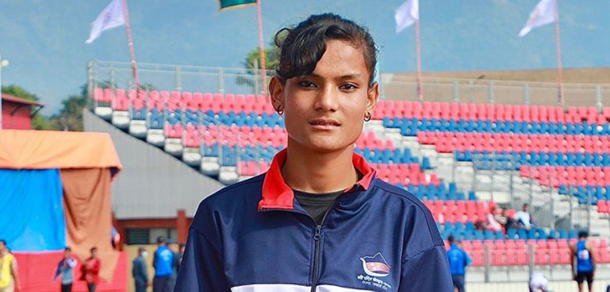 १७ वर्षिया निशाले ताेडिन २३ वर्ष पुरानाे राष्ट्रिय कीर्तिमान