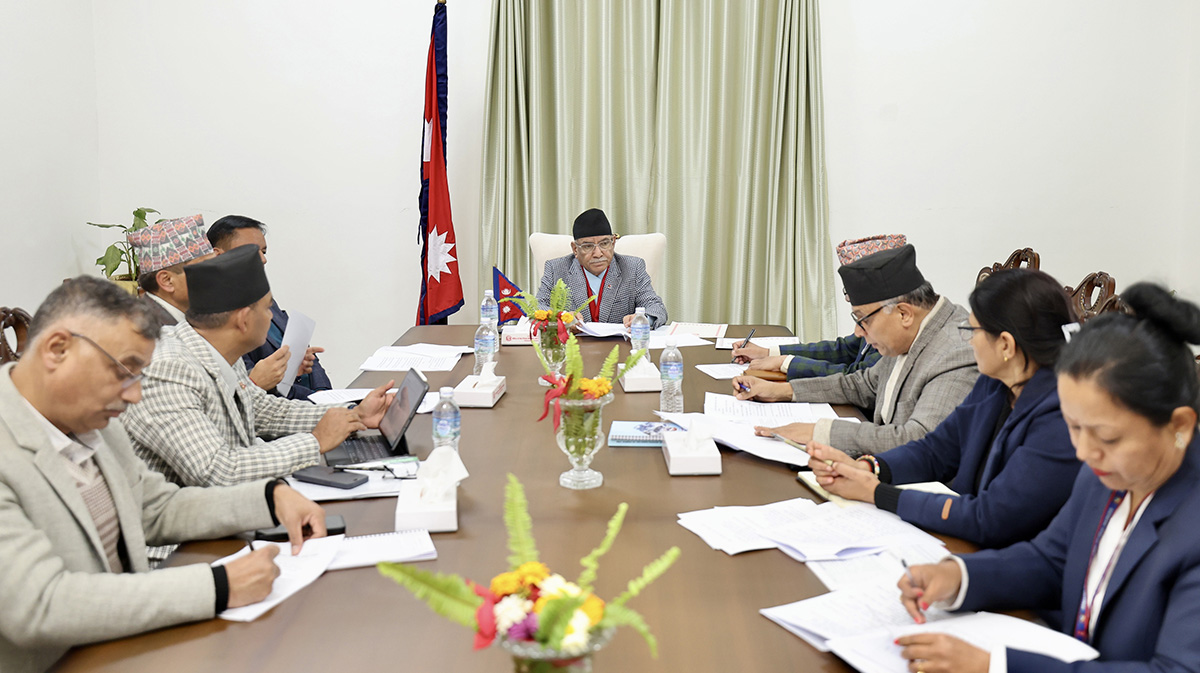 महिलाद्वारा सञ्चालित उद्योगलाई प्राथमिकता दिनुस् : प्रधानमन्त्री