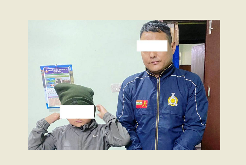 पाहुना लाग्दै धनमाल लुट्ने युवक पक्राउ