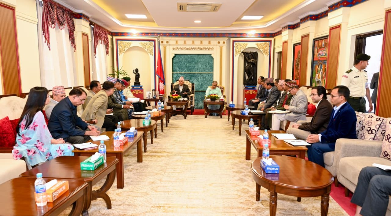 शान्ति सुरक्षा कायम गर्न र भयरहित निर्वाचन गराउन राष्ट्रपतिको निर्देशन