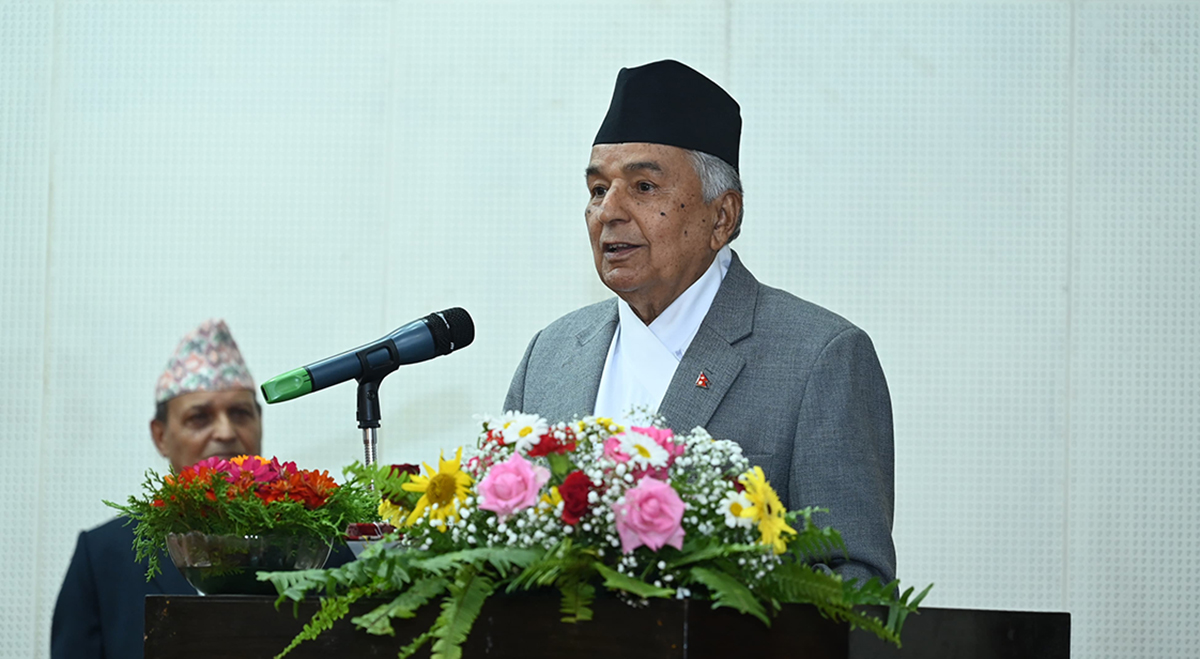 नेपालको वीरता र सौर्यको इतिहास विश्वमा प्रचार गरौं : राष्ट्रपति