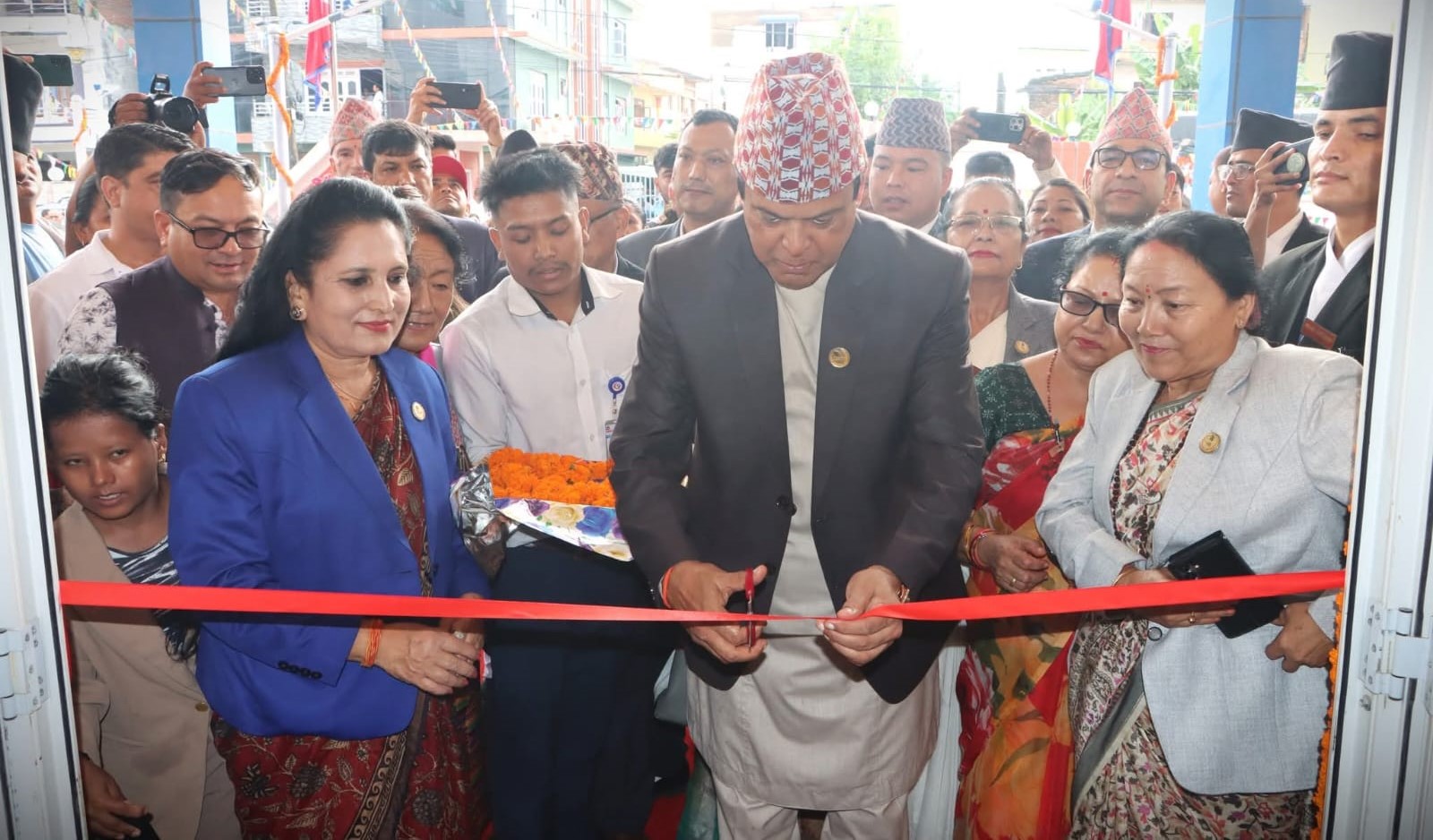 बागमती प्रदेश सभाको नवनिर्मित भवनको समुद्घाट