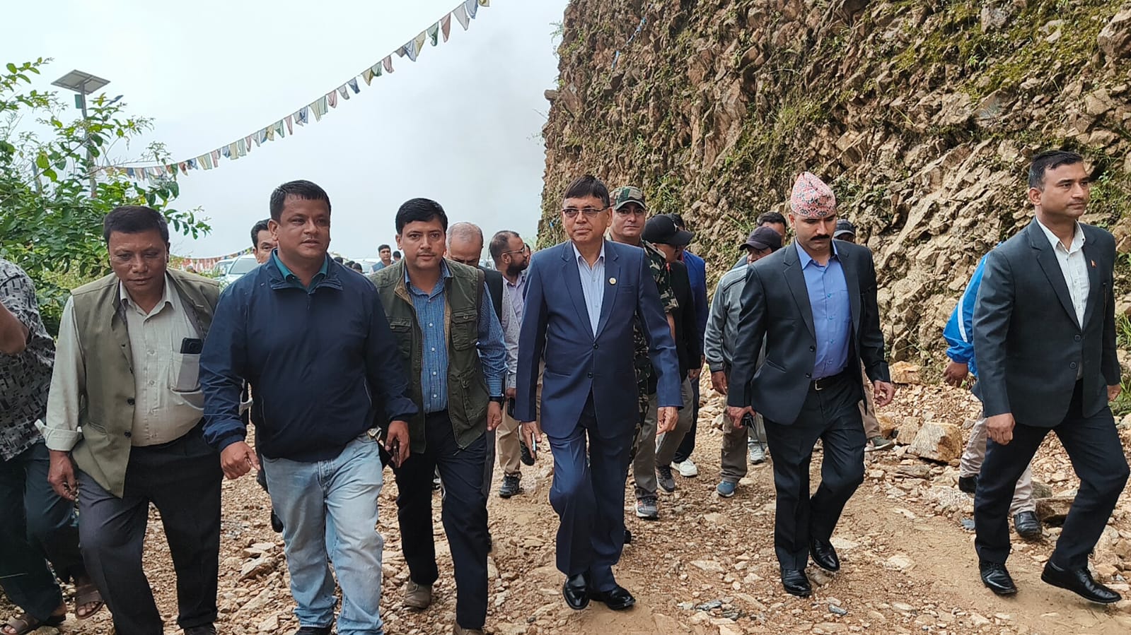 थानकोट–चित्लाङ सडक आर्थिक विकास र समृद्धीको सहयोगी : मन्त्री दाहाल