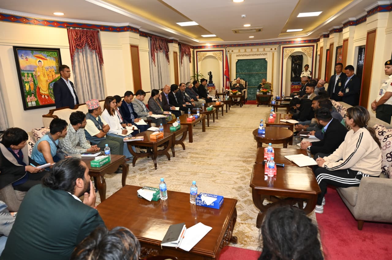 निर्वाचनको सफल पार्दै इतिहास रच्न जेनजीहरूलाई राष्ट्रपति पौडेलको आग्रह