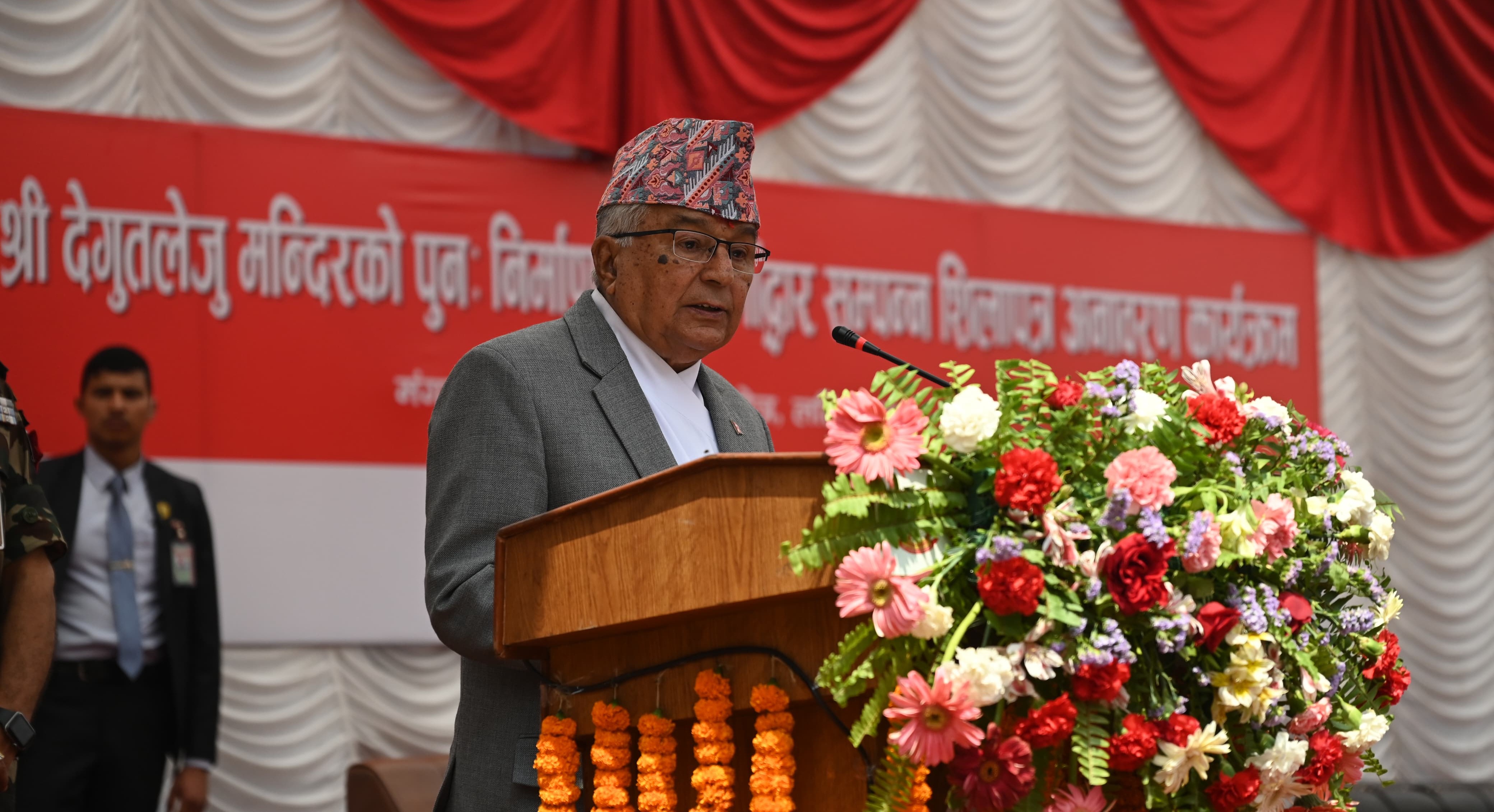 पूर्खाको मेहनत र परिश्रमको चिनो हो सम्पदा, संरक्षण गरौं : राष्ट्रपति पौडेल 