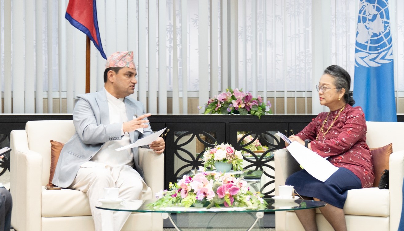 मन्त्री पौडेलले गराए नेपालको डिजिटल स्वास्थ्यका क्षेत्रमा भैइरहेका प्रयासबारे विश्व समुदायलाई जानकारी