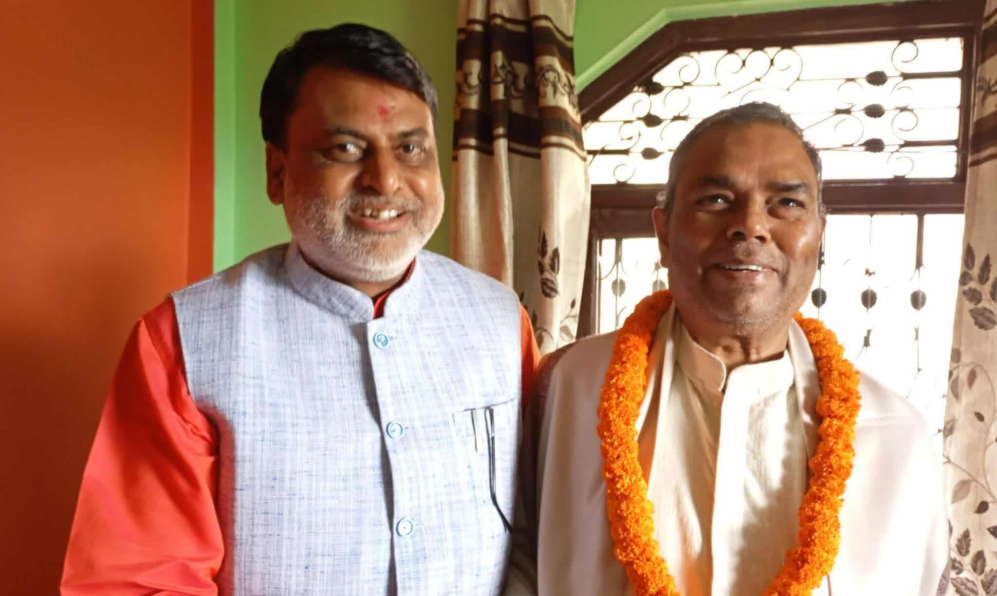 मुख्यमन्त्री सोनल र जसपा नेपालका अध्यक्ष यादवबीच भेट