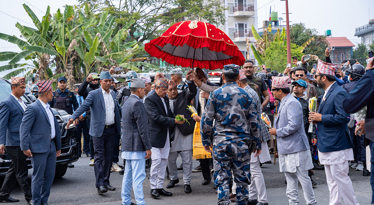 पूर्वराजालाई पोखरामा पञ्चेवाजासहित विदाइ [तस्बिरहरू]