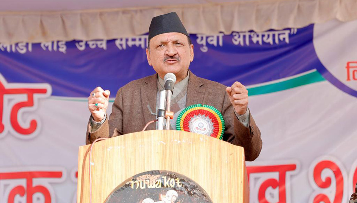 रैथाने बाली उत्पादनमा जोड दिऔं : अर्थमन्त्री डा. महत
