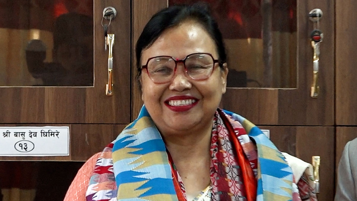 राज्य व्यवस्था समितिको सभापतिमा इश्वरी न्यौपाने सर्वसम्मत निर्वाचित 