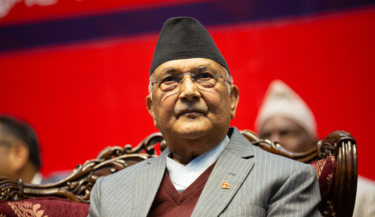 नेकपाप्रति ओलीको टिप्पणी– साथीहरुले ज्येष्ठ नागरिक आश्रम खोलेछन् 