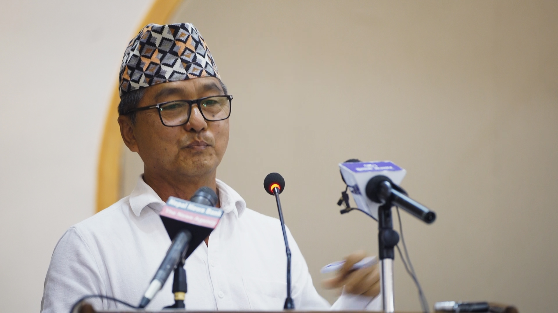 भ्रष्टाचारविरुद्ध बोल्ने नेता म मात्रै हुँ : अध्यक्ष लिङ्देन