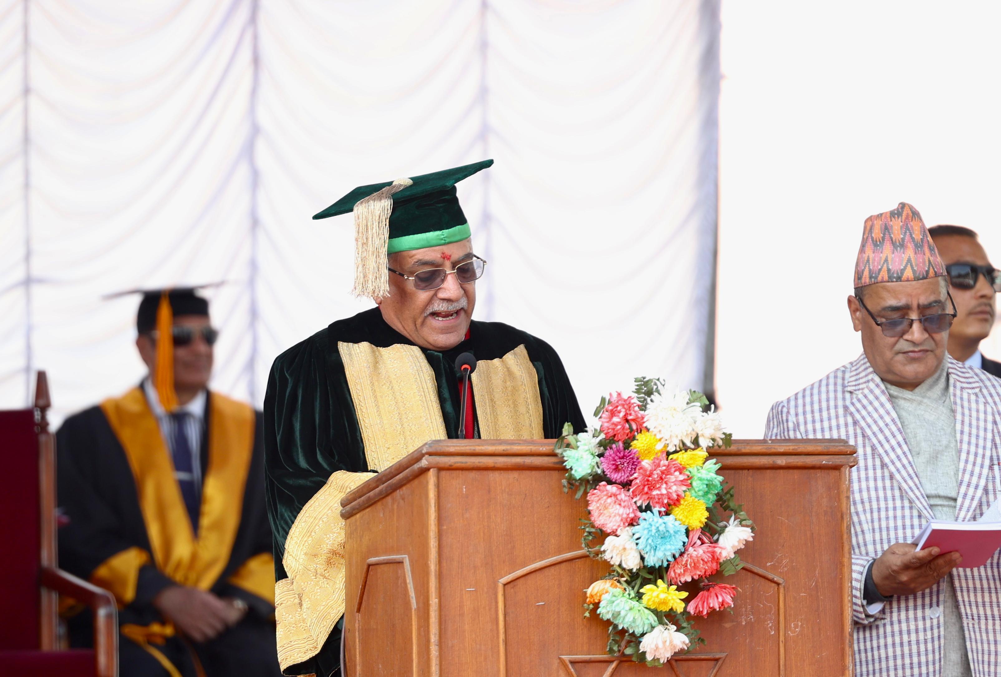 ‘उच्च शिक्षा नीतिअनुरूप विश्वविद्यालय शिक्षामा पनि समयानुकूल सुधार गर्दै लैजानुपर्छ’
