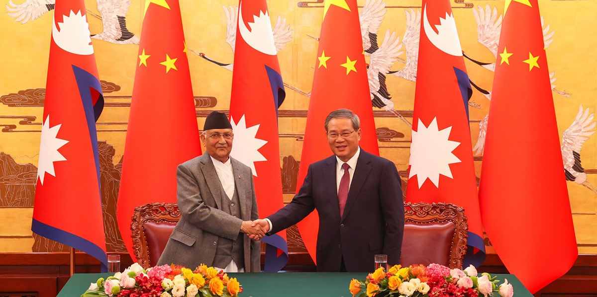 नेपाल र चीनबीच आठ सहमतिपत्रमा हस्ताक्षर 