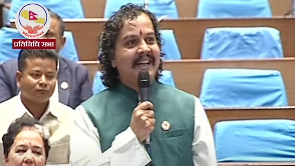 हामी राजनीतिक संस्कारमा यो देश निर्माणको सम्भावना खोजिरहेका छौं : सांसद ढकाल