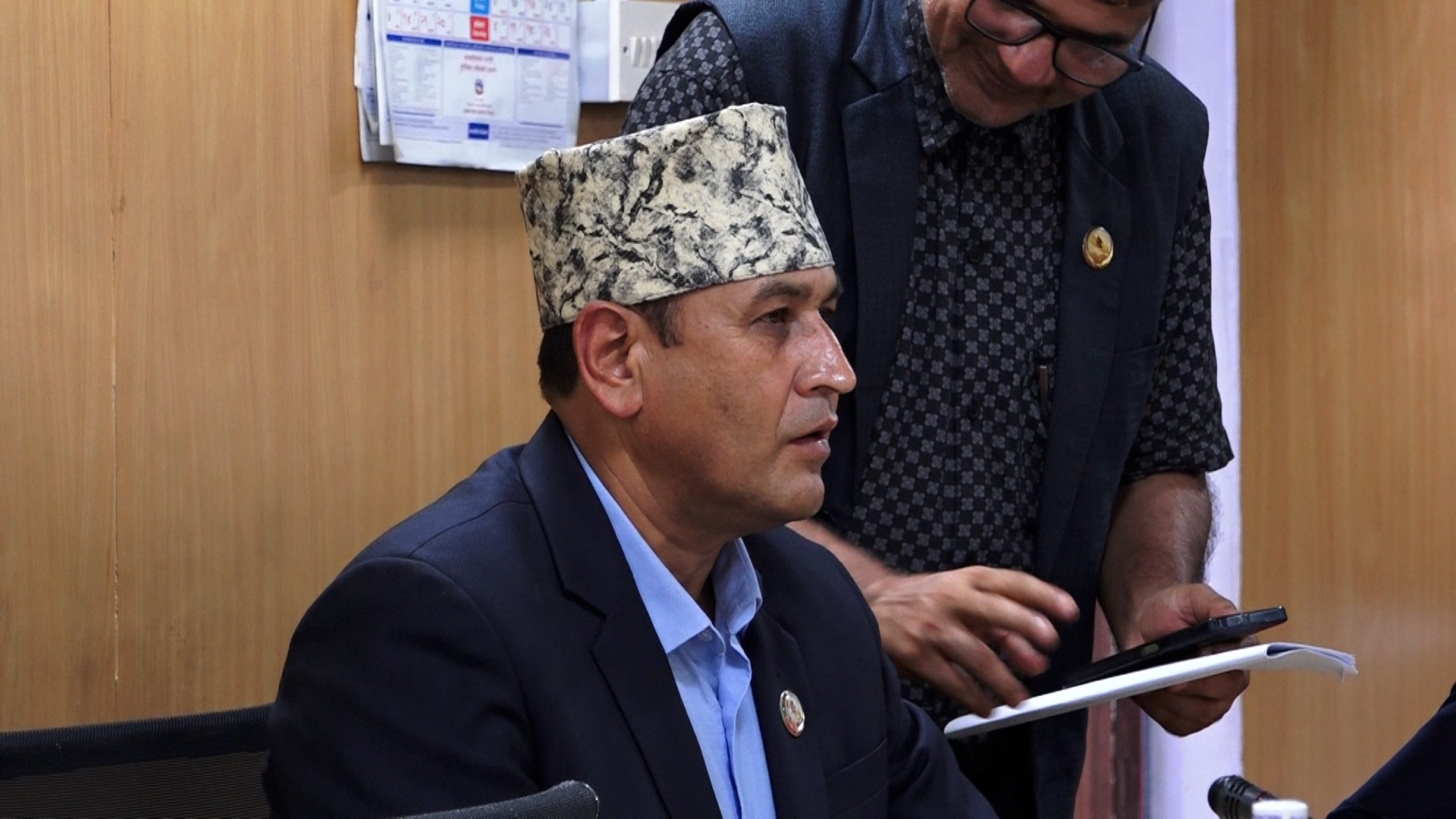 संयुक्त समितिको सभापतिमा रामहरि खतिवडा निर्विरोध 