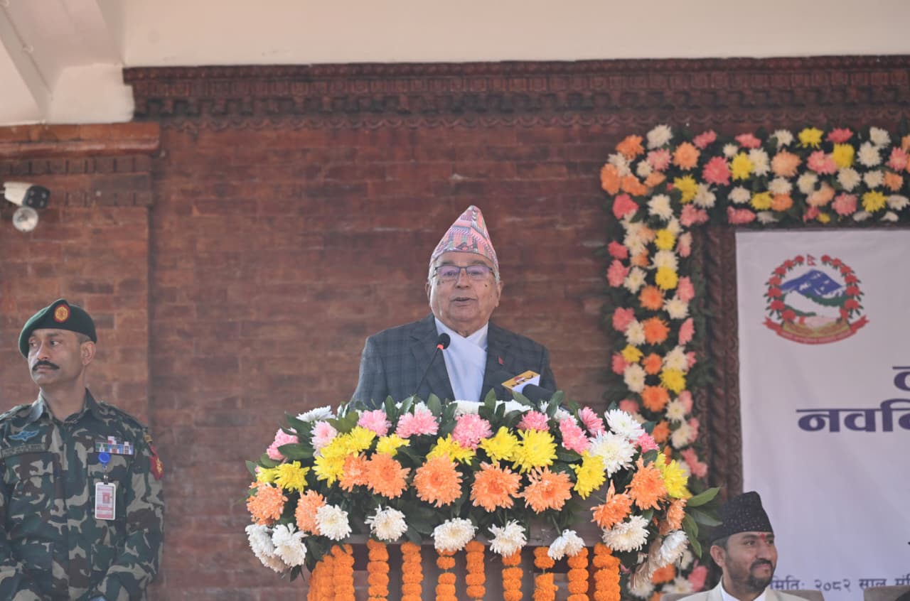 लोकतन्त्र व्यवस्था मात्रै होइन लोकहितमा समर्पिता चरण र चरित्र पनि हो : राष्ट्रपति 