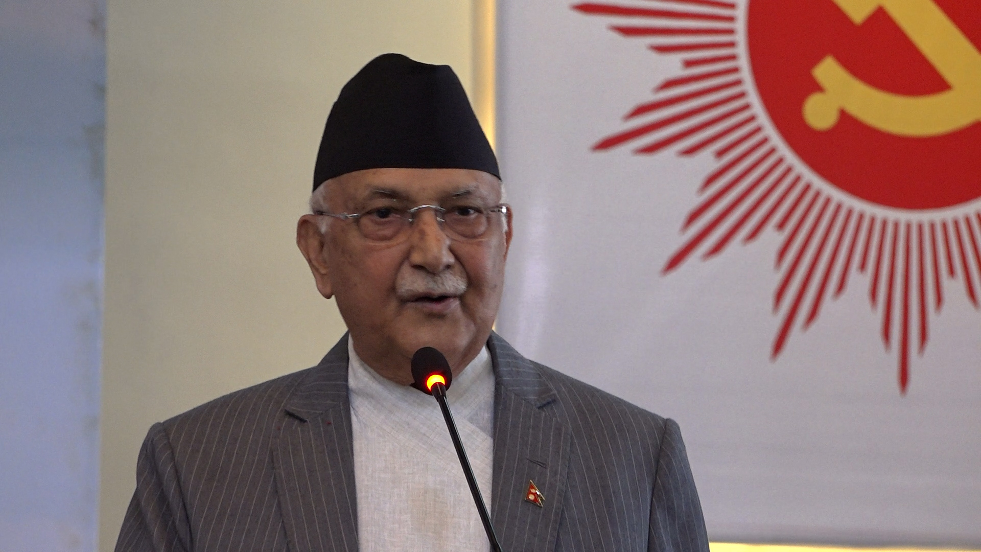 प्रधानमन्त्री ओली भन्छन्– सरकारलाई बद्नाम गर्ने र झुटलाई फैलाउनेहरू सक्रिय छन्
