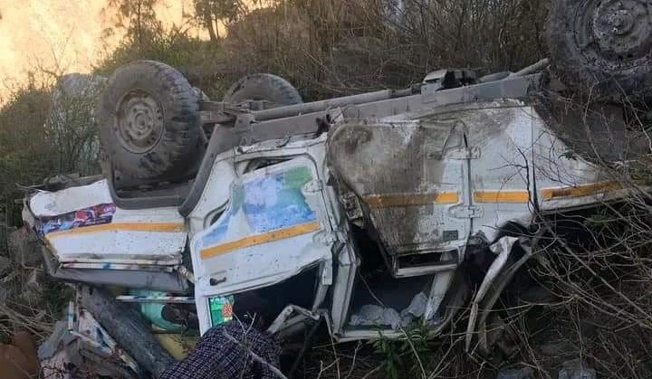 हुम्लामा जीप दुर्घटना हुँदा २ जनाको मृत्यु, ६ जना घाइते